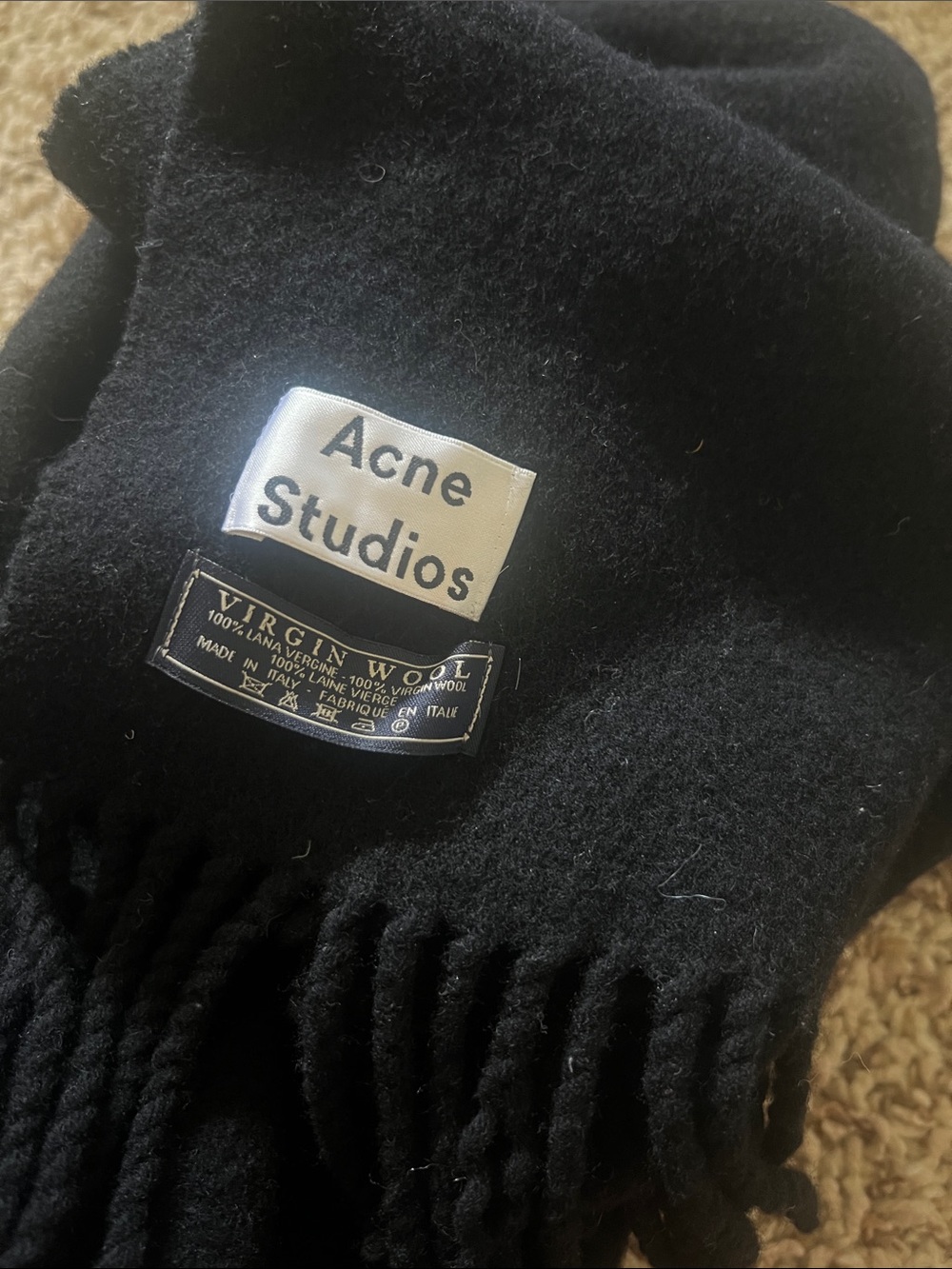 Acne Studios Wool Shawl